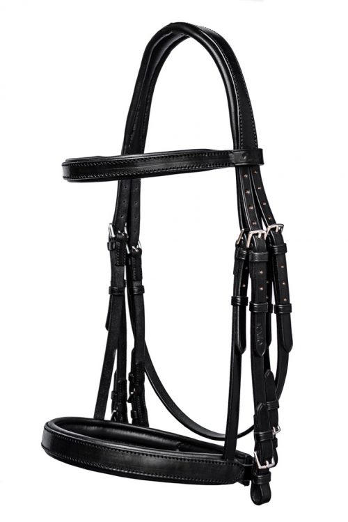 Anatomical double bridle by TC Leatherwork