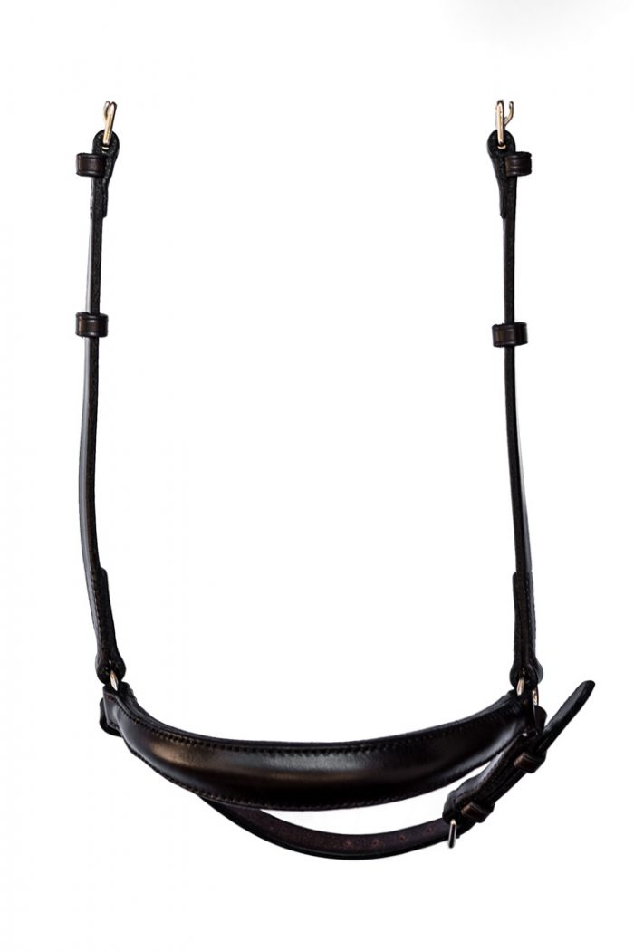 Drop noseband for anatomical bridles by TC Leatherwork
