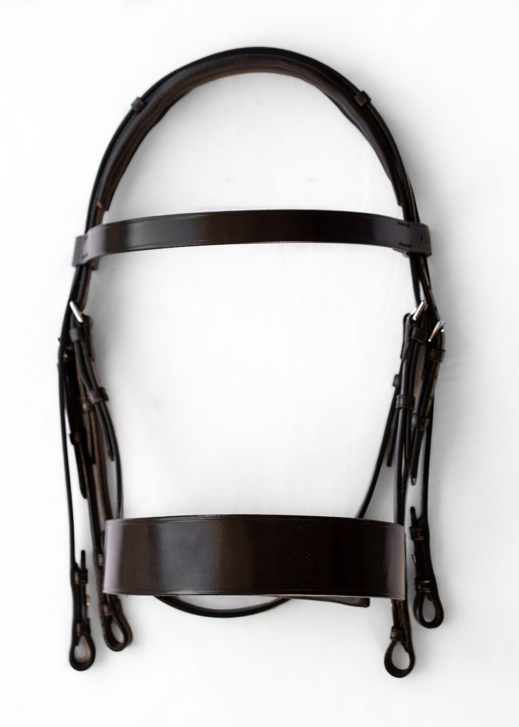 Made to Measure Customer Special Double Bridle by TC Leatherwork