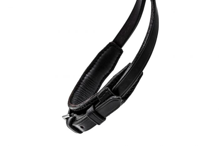 Deluxe Comfort Hunter Flash Noseband with Padded Chin by TC Leatherwork